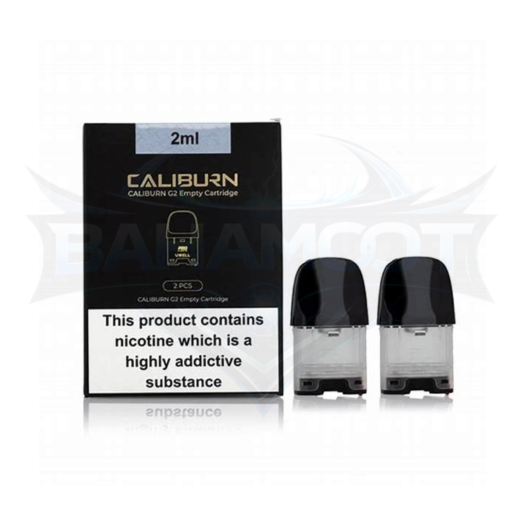 Uwell Caliburn G2 2ML Empty Refillable Cartridge - Pack of 2