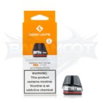 GeekVape Q 2ML Refillable Replacement Pod - Pack of 3 - 0.6ohm18-25W