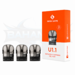 GeekVape U 2ML Refillable Replacement Pod Cartridge - Pack of 3 - 1.1 ohm Cartridge