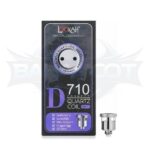 Lookah 710 Connect Quartz Replacement Coils - Pack of 5 - Dual Hole Quartz See-Through (Type D)