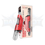 Lookah Seahorse Pro Plus Spatter Edition 650mAh Variable Voltage Dab Pen Vaporizer - Red-Black Spatter