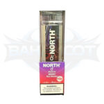 North 5000 Puffs Zero Nicotine Salt - Display of 10 - Peach Berry