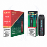North Vision 15K Puffs Zero Nicotine - Display of 5 - Watermelon Ice