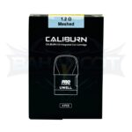 Uwell Caliburn G3 2.5ML Refillable Integrated Coil Cartridge Pod - Pack of 4 - 1.2 ohm Meshed