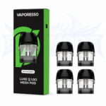 Vaporesso Luxe Q 2ML Refillable Replacement Mesh Pods - Pack of 4 - 1.0_OHM Pod