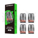 Vaporesso XROS Series Top Fill 2ML Refillable Replacement Pod - Pack of 4 (MSRP $20.00) - 0.6_OHM Mesh