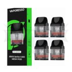Vaporesso XROS Series Top Fill 2ML Refillable Replacement Pod - Pack of 4 (MSRP $20.00) - 0.8_OHM Mesh