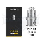 VooPoo PnP Replacement Coils - Pack of 5 (MSRP $15.00 - $25.00) - PnP-VM3 (0.45 Ohm)