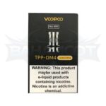 VooPoo TPP Replacement Coils - Pack of 3 (MSRP $15.00) - TPP-DM4 (0.3 ohm)