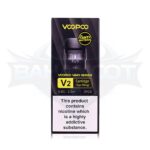 VooPoo Vinci Series V2 2ML Refillable Replacement Cartridge Pods - Pack of 3 (MSRP $14.99) - 0.8 ohm Pods