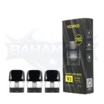VooPoo Vinci Series V2 2ML Refillable Replacement Cartridge Pods - Pack of 3 (MSRP $14.99) - 1.2 Ohm Pods