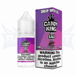 Candy King On Salt Bubblegum Collection Nicotine Salt E-Liquid 30ML (MSRP $20.00)
