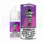 Candy King On Salt Bubblegum Collection Nicotine Salt E-Liquid 30ML (MSRP $20.00)