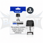 SMOK Novo SLR 2ML Refillable Replacement Cartridge Pod - Pack of 3 - Meshed 1.0 ohm
