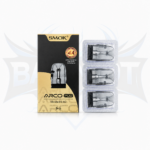 SMOK Arco 3ML Refillable Replacement Cartridge Pod - Pack of 3 - Meshed 0.4 ohm