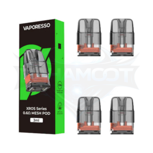 Vaporesso XROS Series 3ML Refillable Replacement Pods - Pack of 4 - 0.7ohm (Mesh)