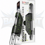 Lookah Seahorse Pro Plus 650mAh Starter Kit - Black-Green Spatter