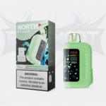North Stellar 40K Puffs - Display of 5 (BIU) - Raspberry Lime Slushy