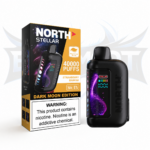 North Stellar 40K Puffs - Display of 5 (BIU) - Strawberry Banana
