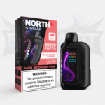 North Stellar 40K Puffs - Display of 5 (BIU) - Peach Lemon Gummy