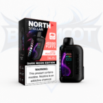 North Stellar 40K Puffs - Display of 5 (BIU) - Juicy Peach Ice