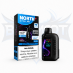 North Stellar 40K Puffs - Display of 5 (BIU) - Blue Razz Gummy