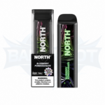 North 5000 Puffs - Display of 10 (Case of 20) - Blueberry Pomegranate (Night Edition)