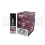 North 5000 Puffs - Display of 10 (Case of 20) - Bubble Gum Freeze