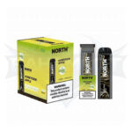 North 5000 Puffs - Display of 10 (Case of 20) - Honeydew Apple