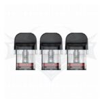SMOK NOVO Pod-Clear Meshed 3ML Refillable Replacement Cartridge Pod - Pack of 3 - 0.8 ohm