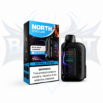 North Stellar Dark Moon Edition 40K Puffs - Display of 5 - Blue Razz Gummies (Skyfall Edition)