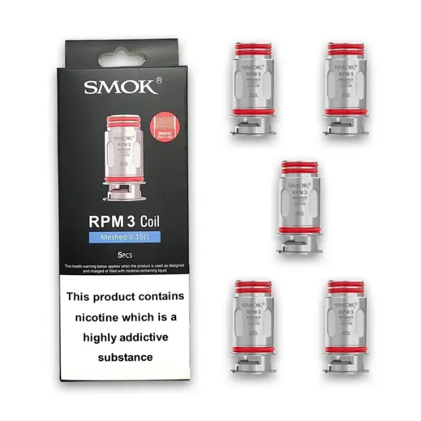 SMOK RPM 3 Replacement Coil - Pack of 5